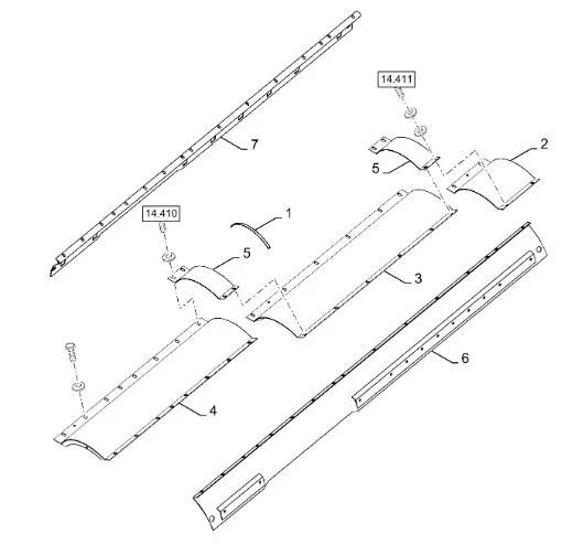 87538629 - Панель накладка